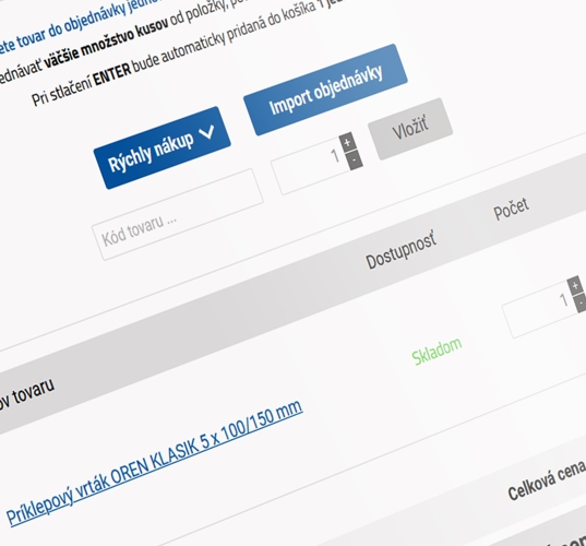 e-shop VRTAKY.cz